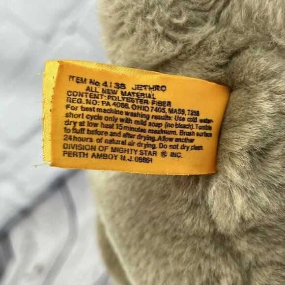 24K Polar Puff Special Effects Jethro Plush Bear Stuffed Animal 10” - Picture 8 of 8